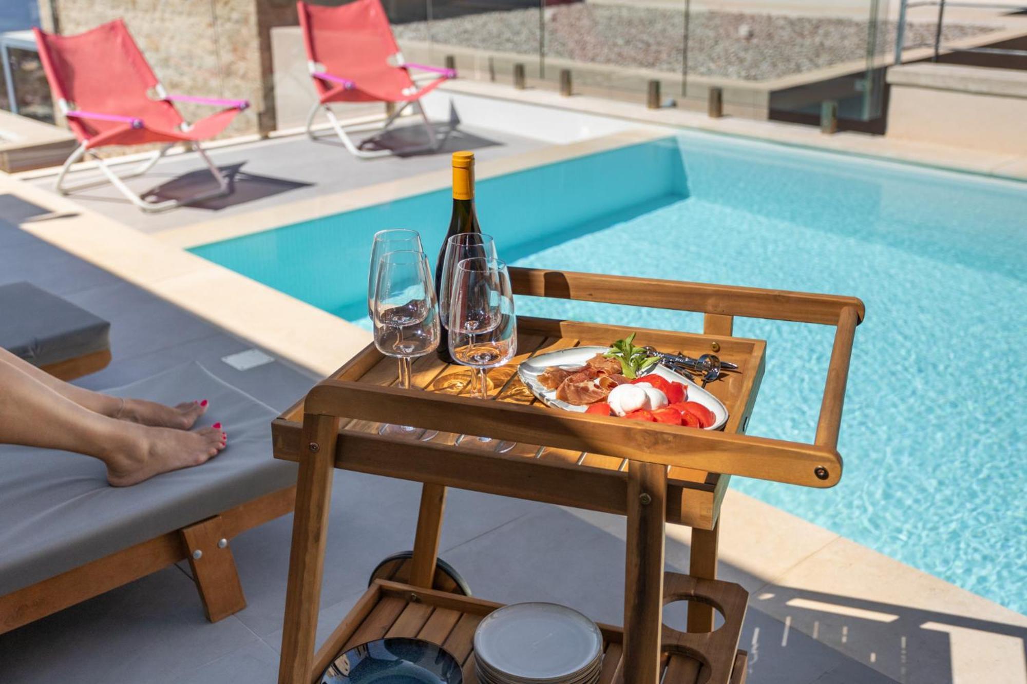 Patio Villas Complex Stoupa Bagian luar foto