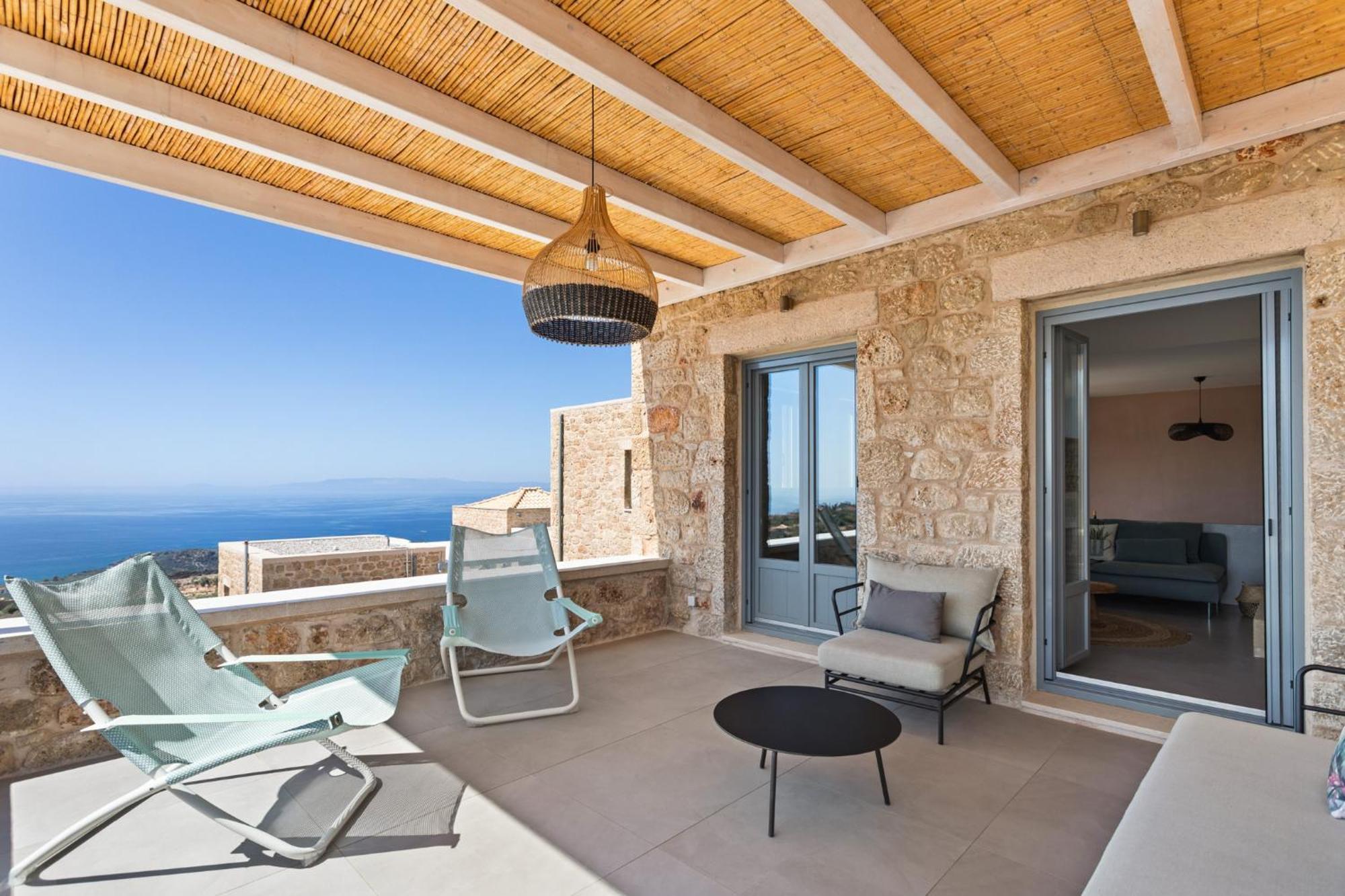 Patio Villas Complex Stoupa Bagian luar foto