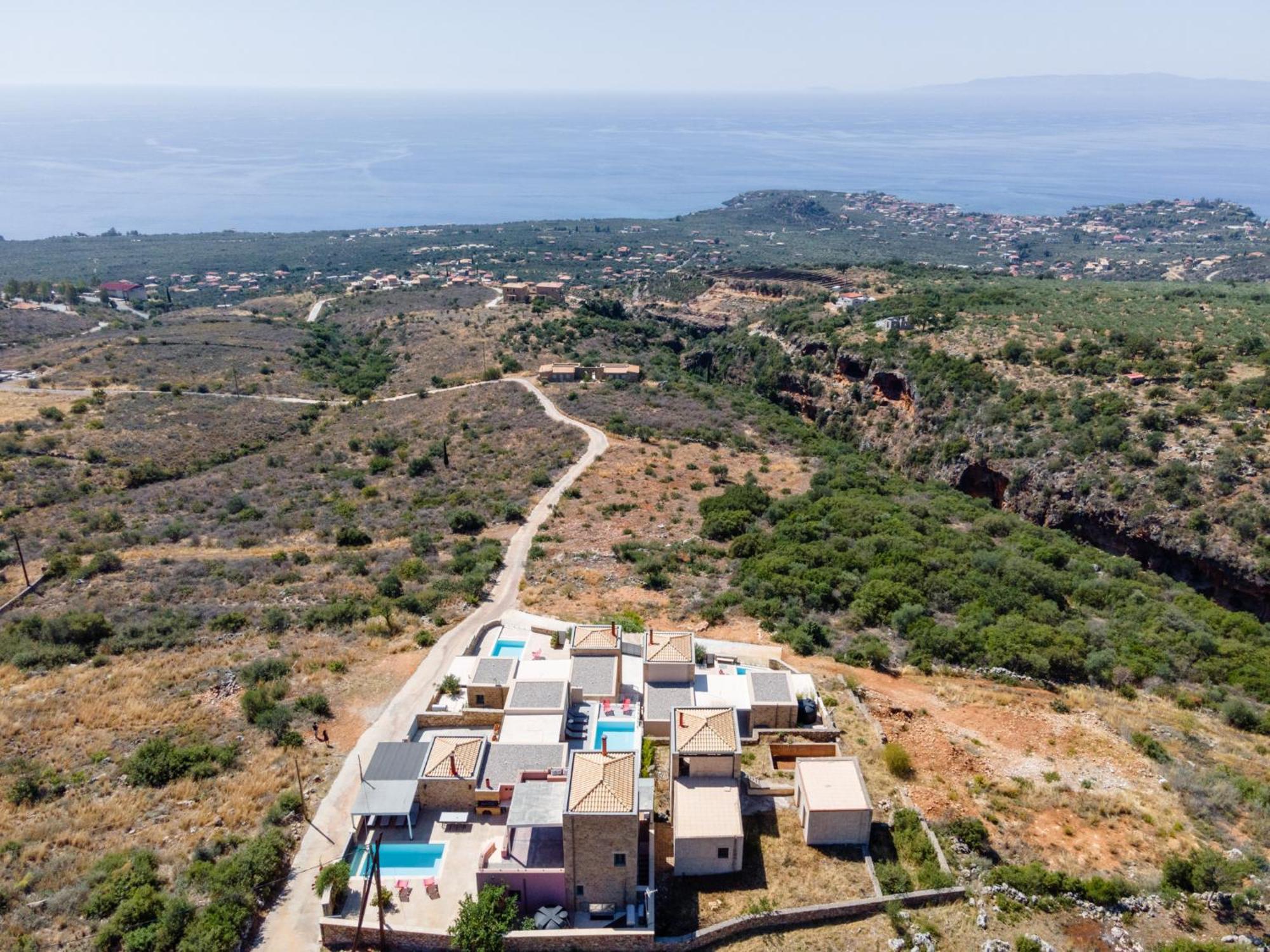 Patio Villas Complex Stoupa Bagian luar foto