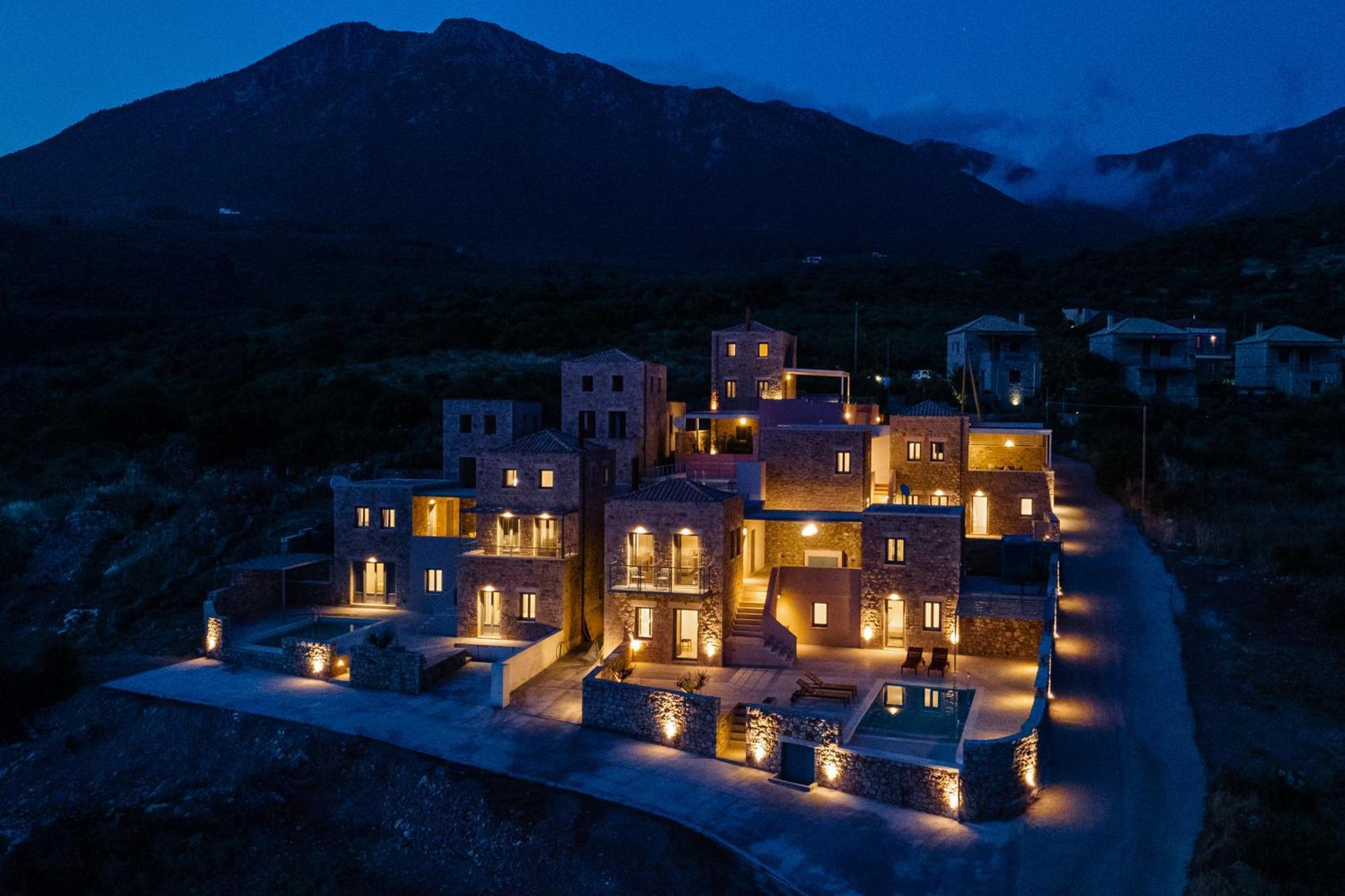 Patio Villas Complex Stoupa Ruang foto